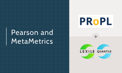 Lexile and Quantile Measures Now Included in Pearson's PRoPL Interim Assessments
